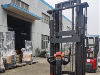 Ride-On Electric Stacker Price | For Small Warehouse Use