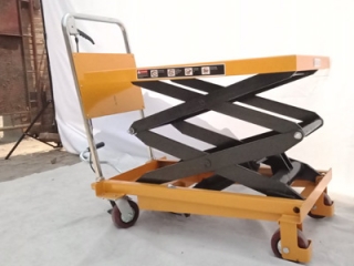 Small Manual Scissor Lift Table | Economy Type from $60