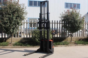 Easy Operation Walk-behind Straddle Full Electric Stacker