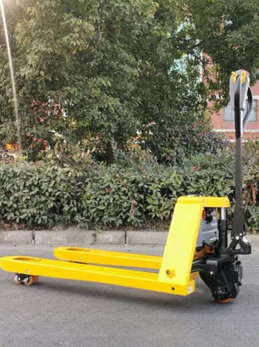 Electric pallet truck safety features