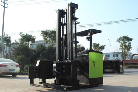 Three-way Stacker Maintenance: Standard Care Cuts Costs by 50%