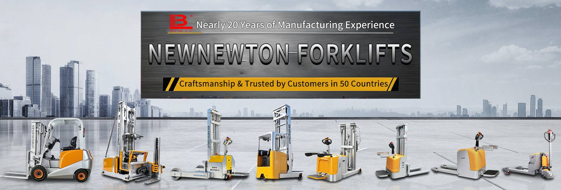 Electric forklift truck