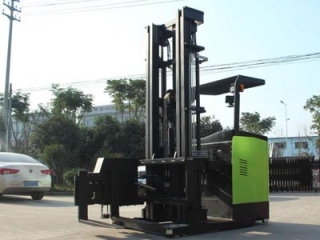 Three-way Stacker Maintenance: Standard Care Cuts Costs by 50%