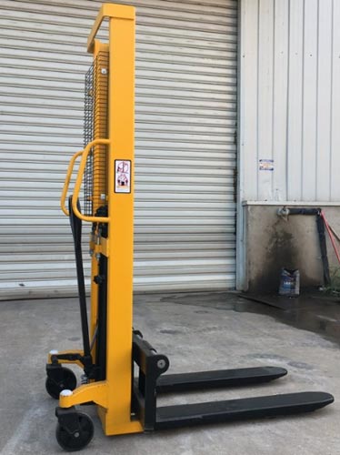Manual stacker