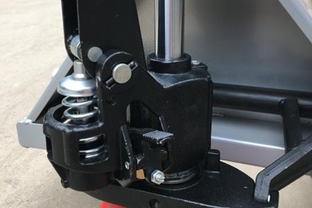 Manual pallet truck detailed display