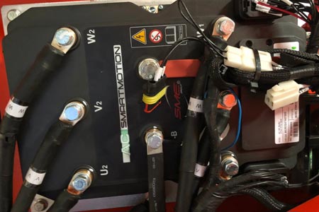 Forklift battery maintenance