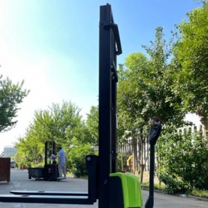 Full Electric Walk-behind Stacker | Long Battery Life for Supermarket Warehouse