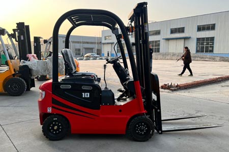 4-wheel Lithium Electric Forklift | Heavy-duty Outdoor Rough Terrain Forklift