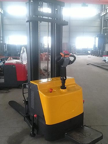 1 ton double pallet stacker