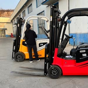 Newnewton Walk & Stand-on Mini Stacker For Compact Storage Warehouse