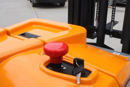 Counterbalance stacker details