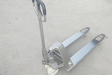 Stainless steel pallet truck