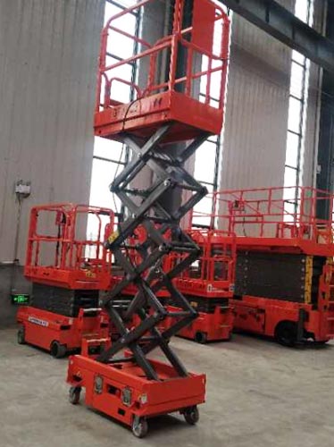Self-propelled aerial work platform