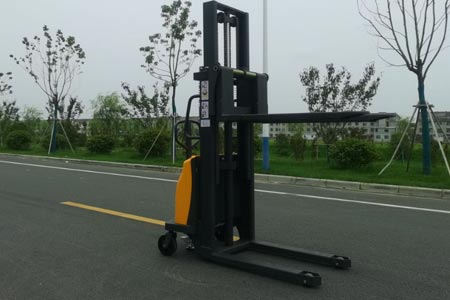 Semi-electric stacker