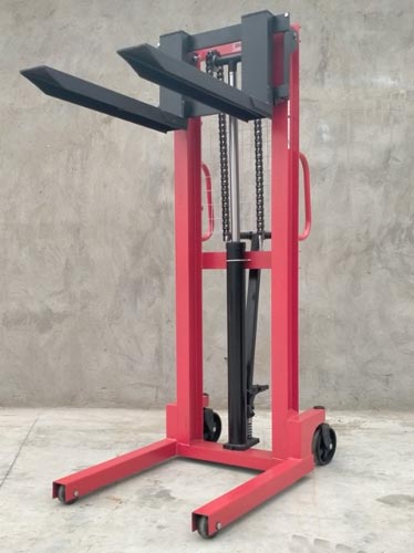 Manual stacker parameters