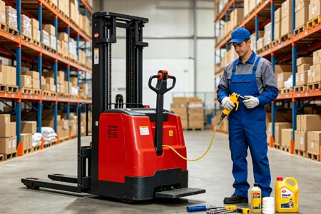 Standard Daily/Monthly/Quarterly Maintenance Checklist For Semi-electric Stacker