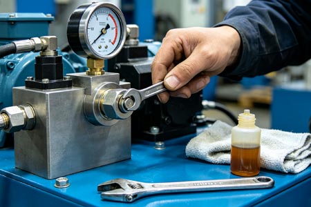 Pallet Stacker Fault Inspection