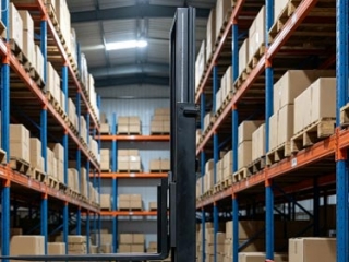 1 Ton Walk-behind Straddle Stacker | Compact Lithium Battery Straddle Stacker