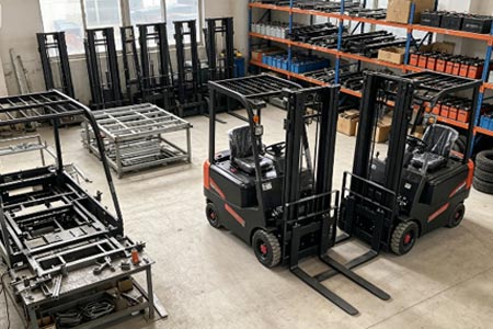 Factory Direct Supply Compact Warehouse Electric Stacker & Truck Newnewton
