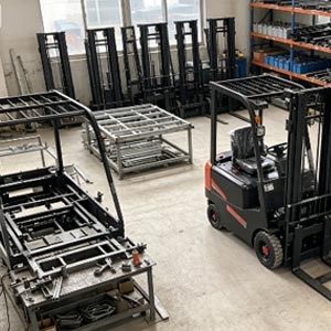 Factory Direct Supply Compact Warehouse Electric Stacker & Truck Newnewton