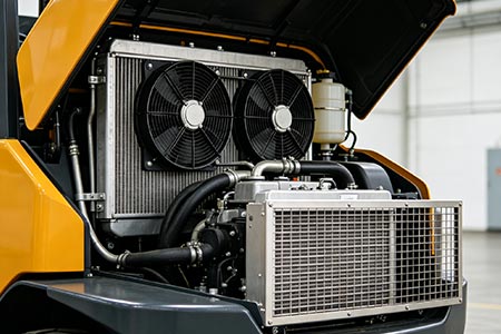 Forklift Heat Dissipation System