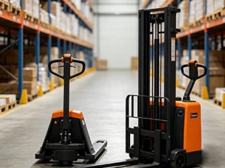 Manual Pallet Truck VS Small Electric Stacker Warehouse Selection Comparison
