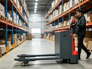 Advantages Of Brushless Lithium Walk-behind Electric Pallet Truck For Workshop