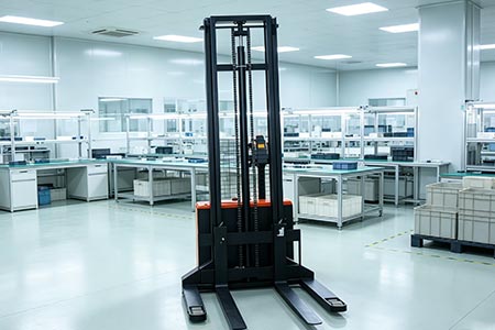 Straddle Fully Electric Stacker