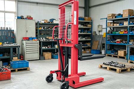 Hydraulic System of Pallet Stacker