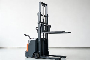 Stand-on Electric Double Pallet Stacker | Boost Warehouse Throughput Efficiently