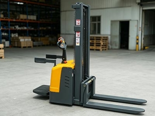 Stand-on Full Electric Stacker Quotation Lead-acid VS Lithium Brushless Model