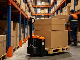 Newnewton 1 Ton Electric Forklift | Compact Small Portable Pallet Jack Overview