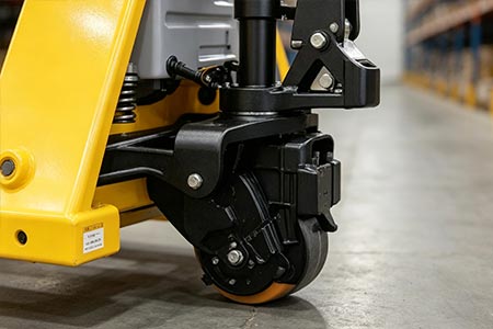 Electric Pallet Jack Detail Display