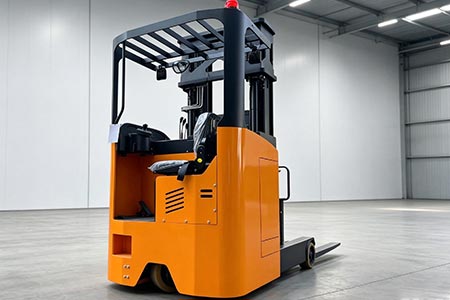 Narrow Aisle Seated Reach Truck Factory Price Lead-acid & Lithium Option Cost