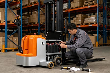 Walk-Behind Counterbalance Stacker