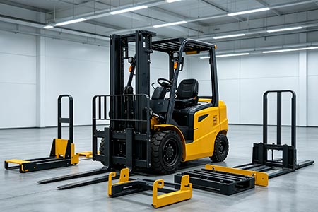 How To Realize Multi-function Forklift Operation With Custom Attachments