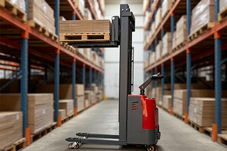 Electric Double Pallet Stacker