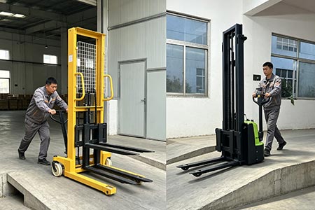 How To Choose Between Manual Stacker & Electric Stacker Complete Buying Guide