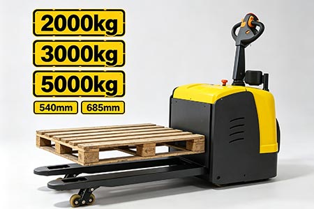 Stand-On Electric Pallet Truck