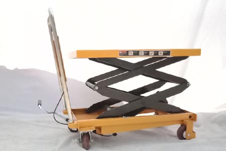 Manual Mobile Scissor Lift Table