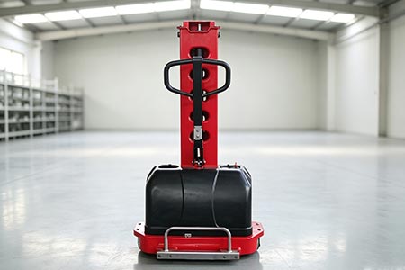 Electric Self-Loading Pallet Stacker