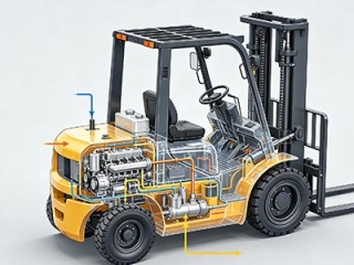 How to Operate Diesel Forklift Properly for Lower Warehouse Fuel Cost
