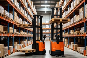 High Warehouse Turnover? Double Pallet Stacker VS Standard Stacker