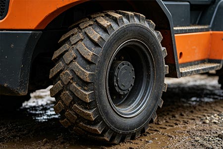 4WD Rough Terrain Forklift