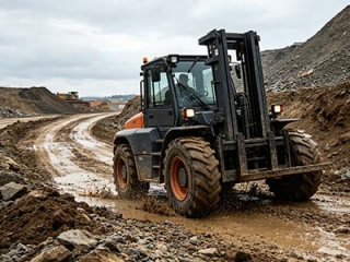 Why Choose 4WD Rough Terrain Forklift For Mountain & Slope Handling Work