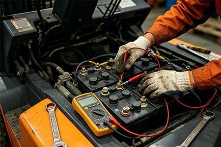 Fault Analysis of Counterbalance Stacker