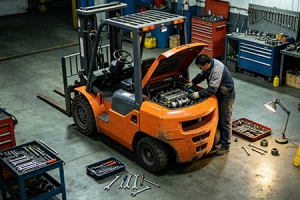 Gasoline Forklift Maintenance Schedule & Common Fuel Forklift Faults