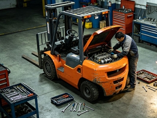Gasoline Forklift Maintenance Schedule & Common Fuel Forklift Faults