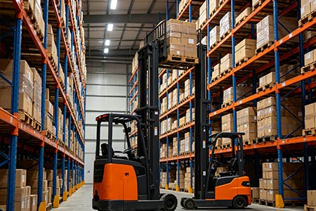 Mini vs standard electric forklift