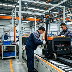Walkie Full Electric Pallet Truck | newnewton Forklift Manufacturer